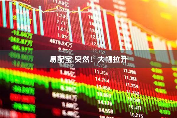 易配宝 突然！大幅拉升